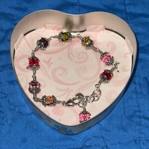 Brighton Glass Mountains Bracelet in tin
